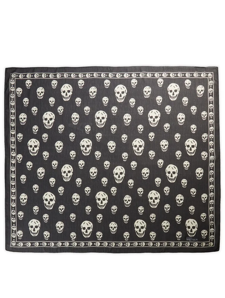 Silk Skull Scarf