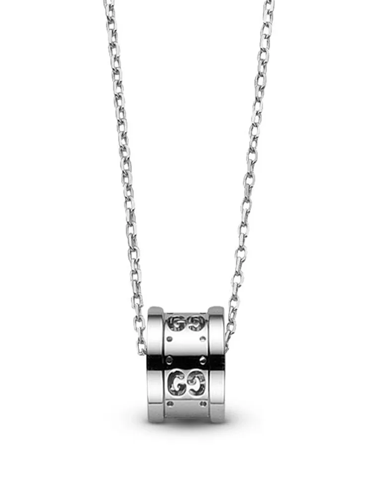 Icon 18K Gold Twirl Necklace