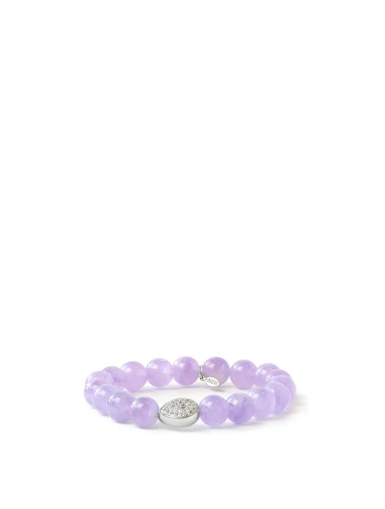 Bohème Sterling Silver Cape Amethyst Bracelet