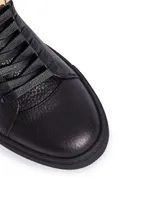 100MM Leather High-Top Sneakers