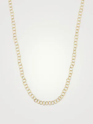 18K Gold Small Round Chain