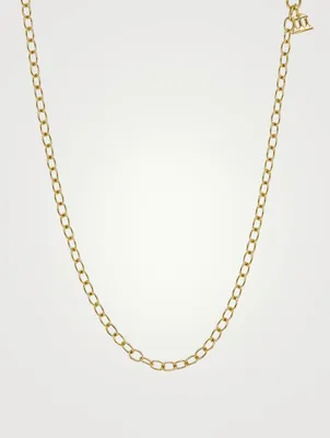 18K Gold Extra Small Oval Chain