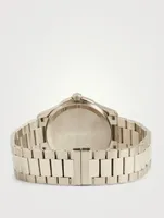 Extra Large Gucci Dive Steel Rubber Strap Watch