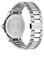 Extra Large Gucci Dive Steel Rubber Strap Watch