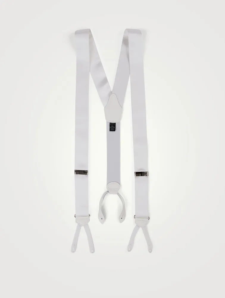 Silk Satin Suspenders
