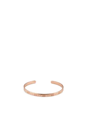 Icon 18K Rose Gold Bracelet
