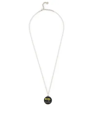 GucciGhost Sterling Silver Necklace