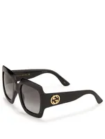 Oversized Square Sunglasses