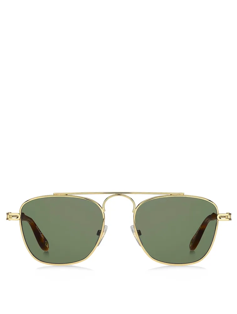 Square Aviator Sunglasses
