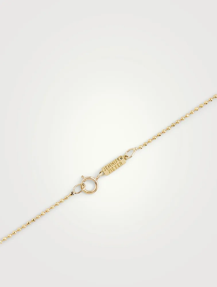 18K Gold Heart Necklace