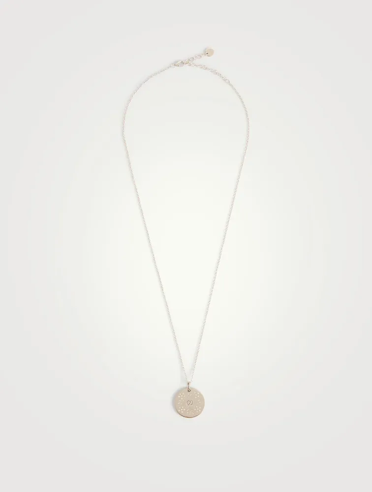 Icon 18K Gold Pendant Necklace