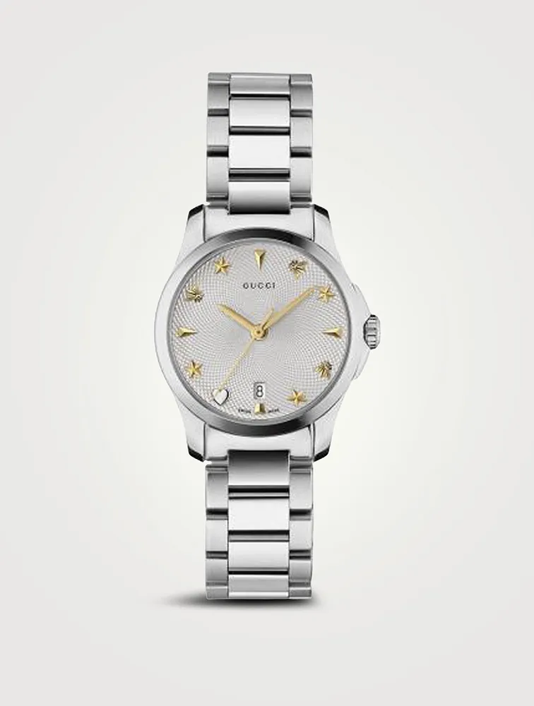 G-Timeless Steel Bracelet Watch