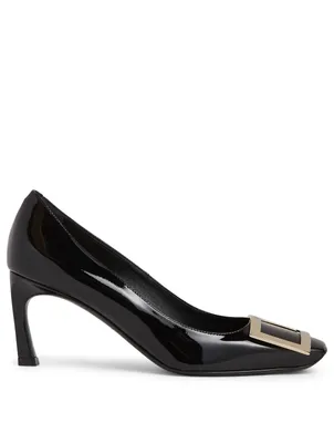 Belle Vivier Trompette Patent Leather Pumps