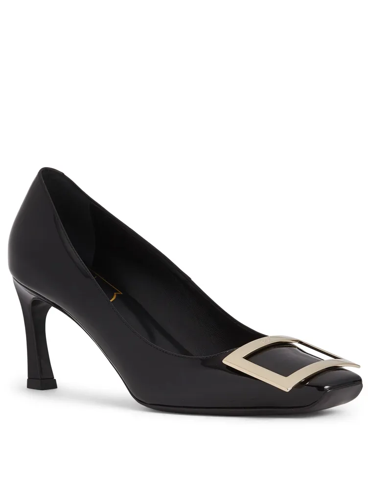 Belle Vivier Trompette Patent Leather Pumps