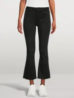 Le Crop Mini Bootcut Jeans