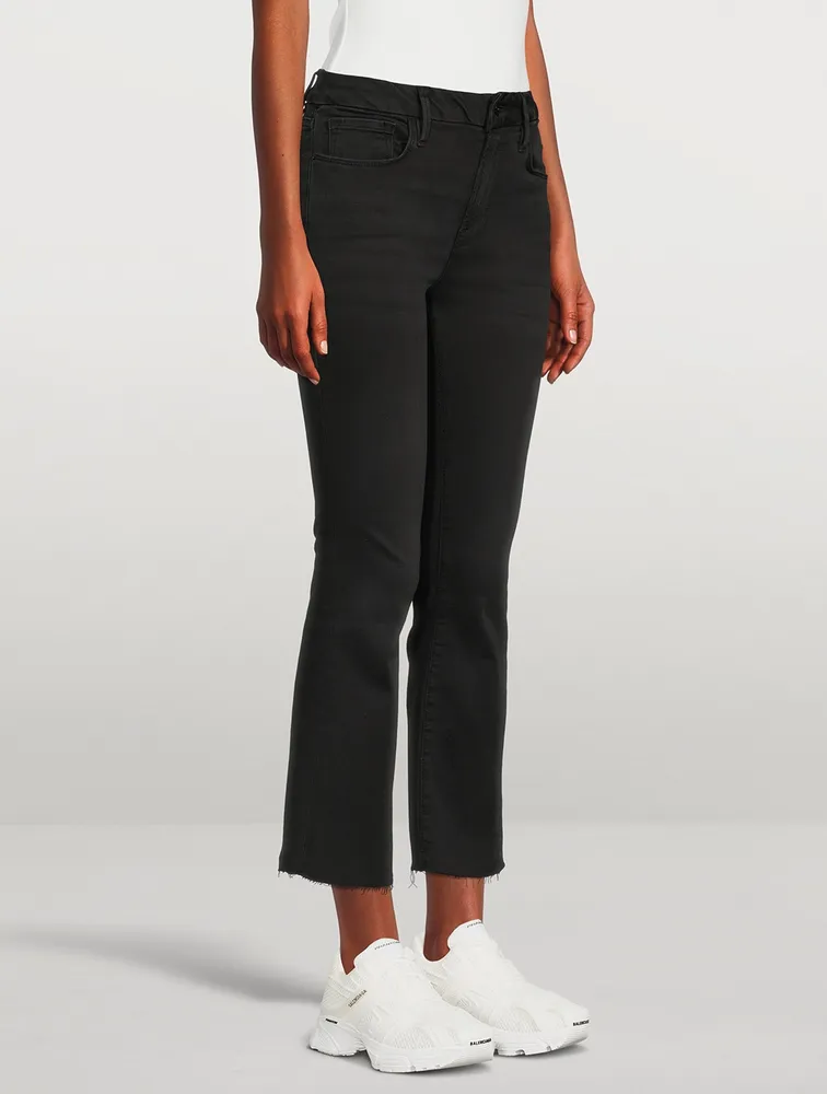Le Crop Mini Bootcut Jeans