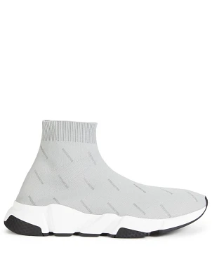 Speed High-Top Sock Sneakers Logo Print