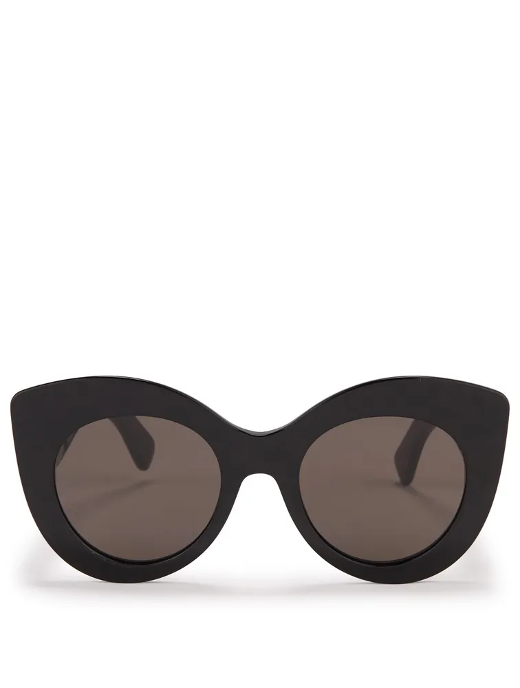 Logo Cat Eye Sunglasses