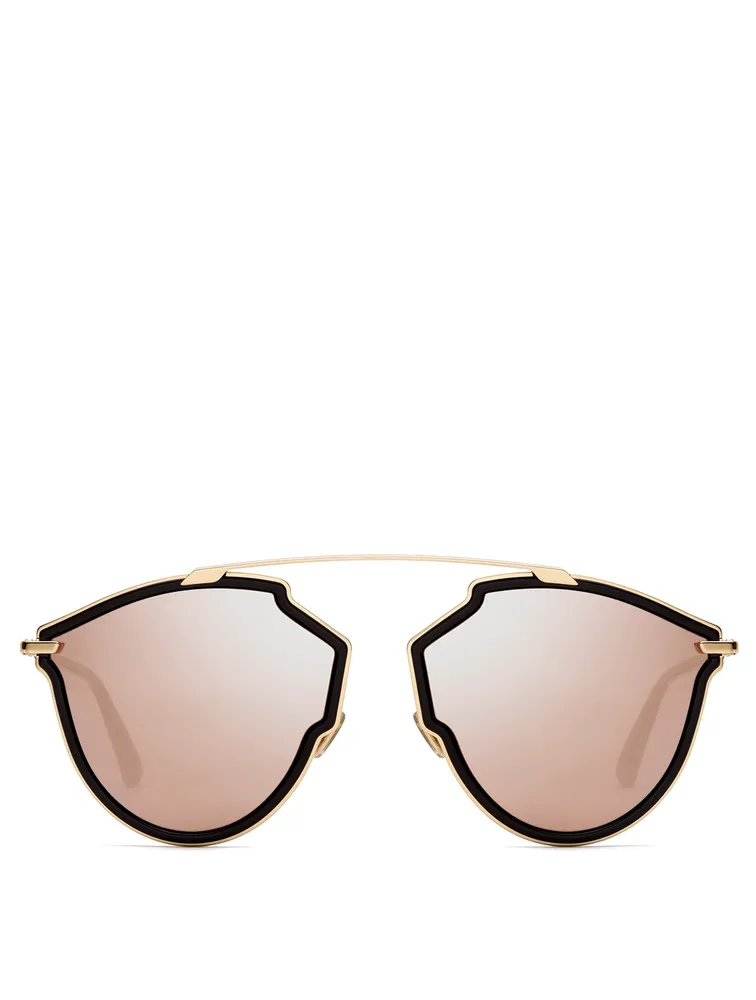 DiorSoRealRise Aviator Sunglasses