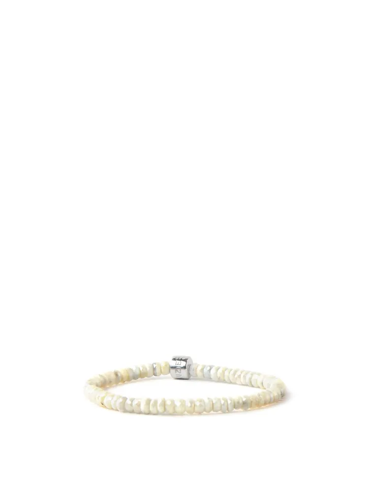 Bohème Sterling Silver White Silverite Bracelet