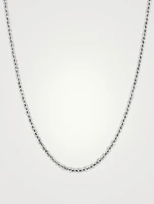 Inch 18K White Gold Chain Necklace