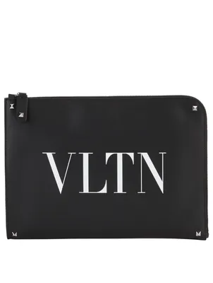 VLTN Leather Pouch