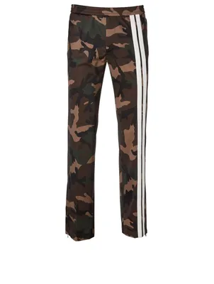 Camo Pants With Stripe