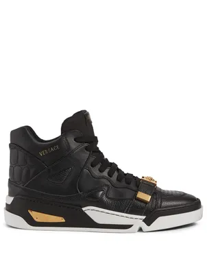 Leather Platform Sneakers