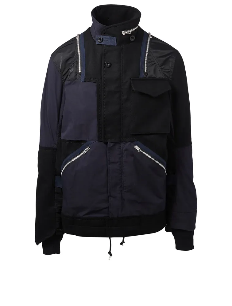 Mixed Media Jacket