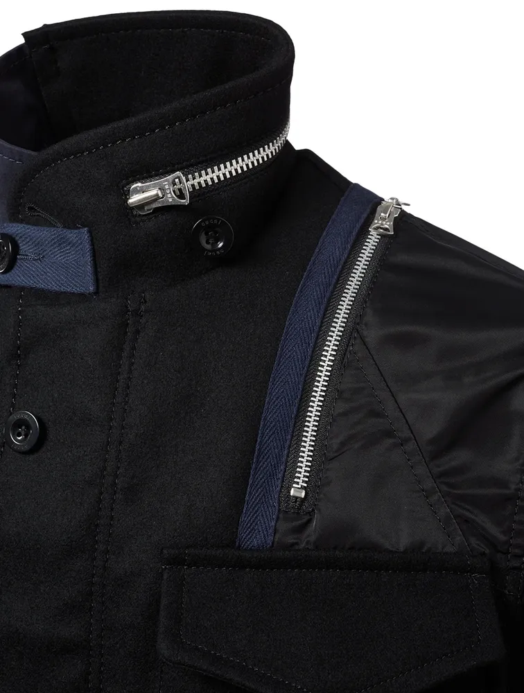Mixed Media Jacket