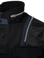 Mixed Media Jacket