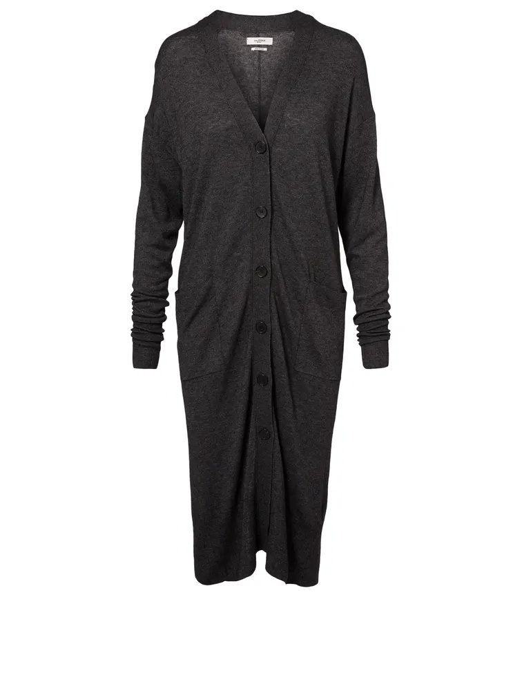 Anderson Long Wool Cardigan