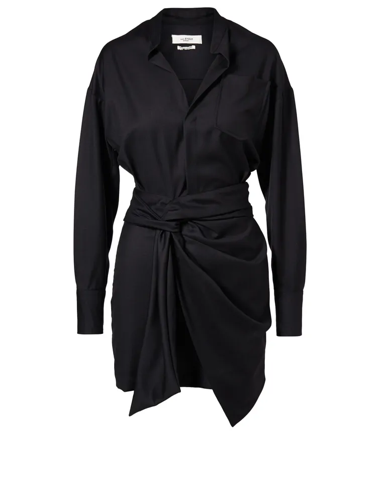 Nolla Virgin Wool Shirt Dress