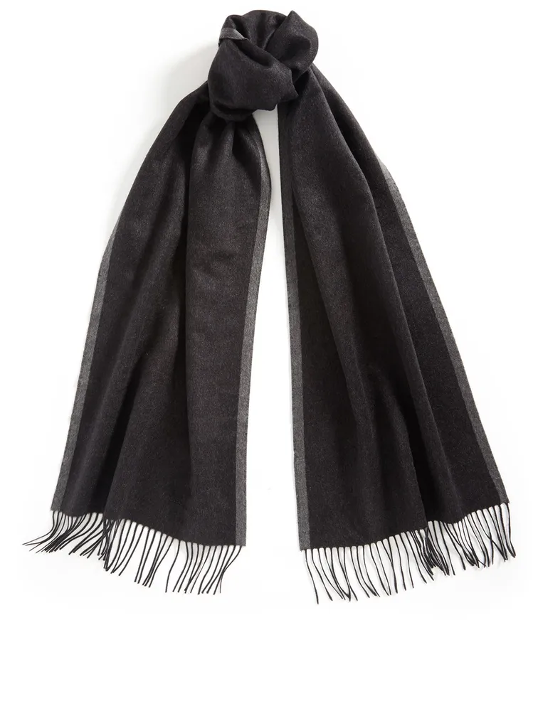 Silk Two-Tone Scarf