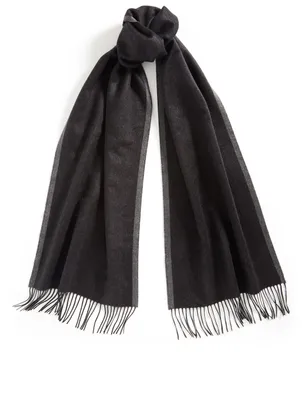 Silk Two-Tone Scarf