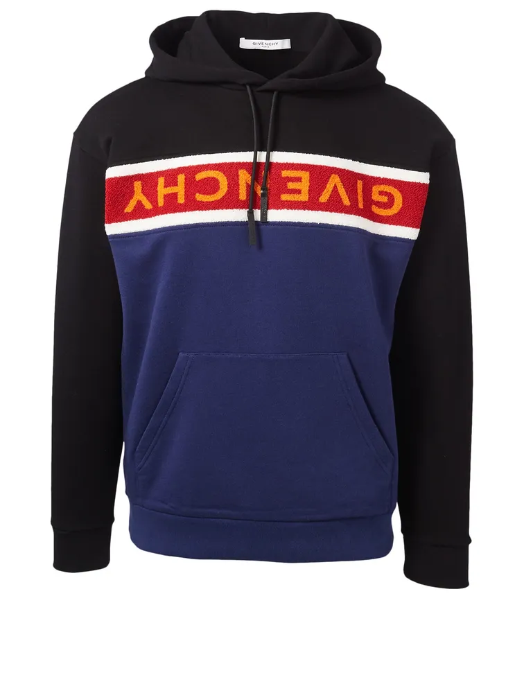 Towelling Band Hoodie With Logo