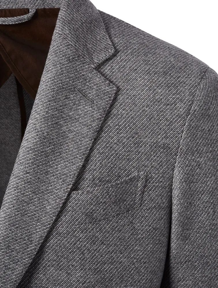 Wool Twill Blazer