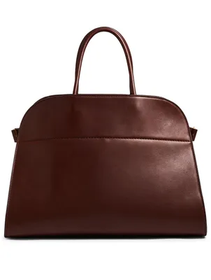 Margaux Leather Top Handle Bag