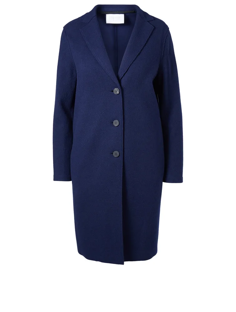 Cashmere Single-Breasted Coat