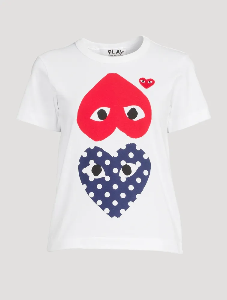 Double Mixed Heart T-Shirt