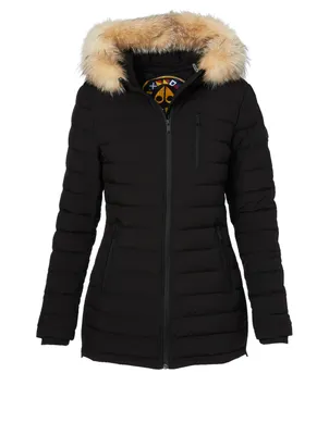 Roselawn Down Jacket With Fur Hood