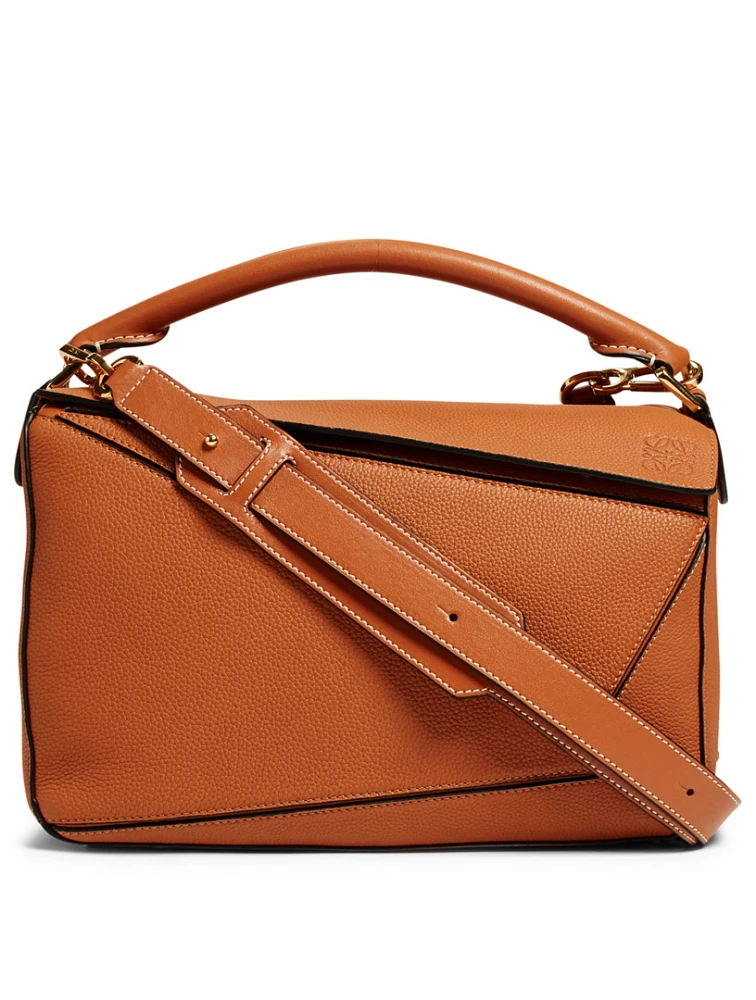 Puzzle Leather Bag