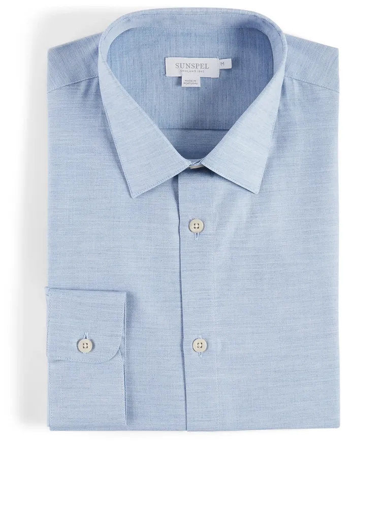 Shirt Micro Herringbone