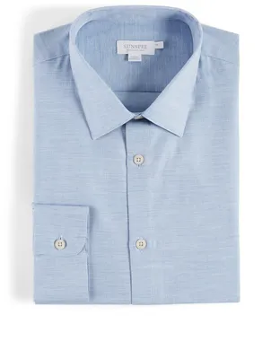 Shirt Micro Herringbone