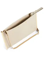 Small Roy Leather Chain Pouch Bag