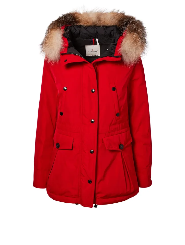 Macareux Parka With Fur Hood