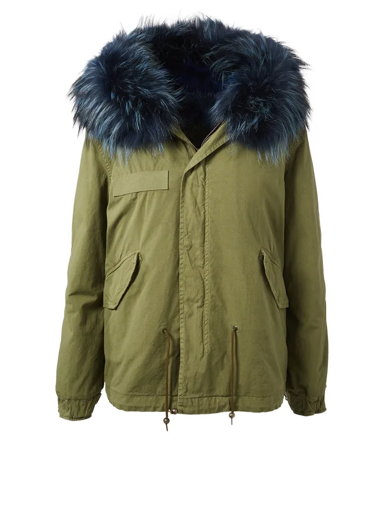 Mini Parka With Fur