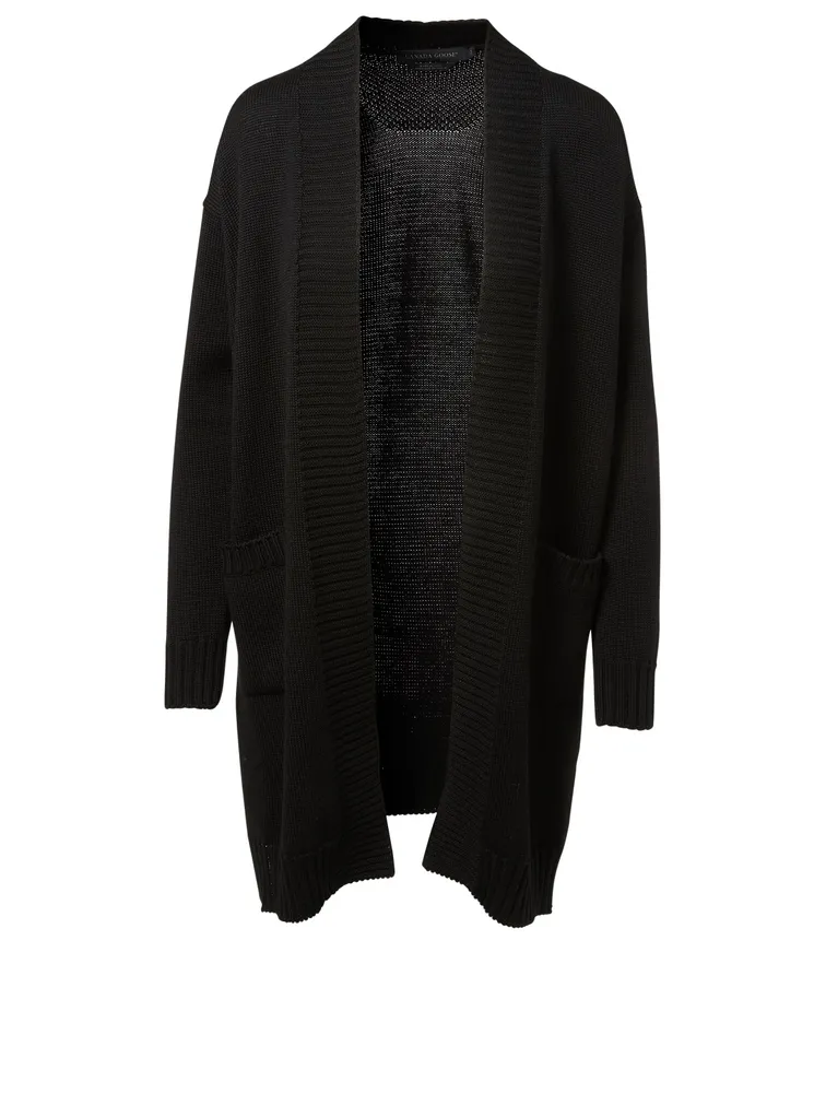 Cortina Long Wool Cardigan
