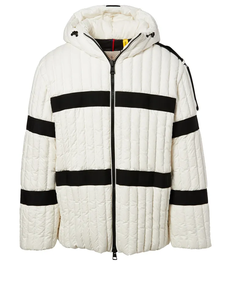 5 Moncler x Craig Green Halibut Down Jacket In Stripe