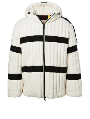 5 Moncler x Craig Green Halibut Down Jacket In Stripe